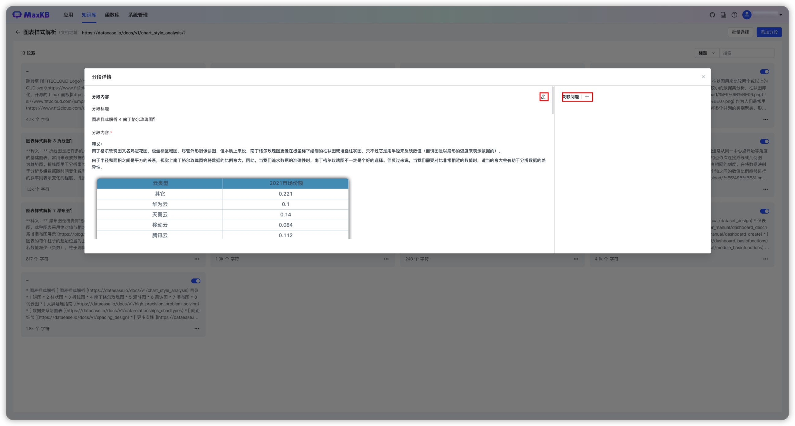 Doclist - MaxKB Documentation